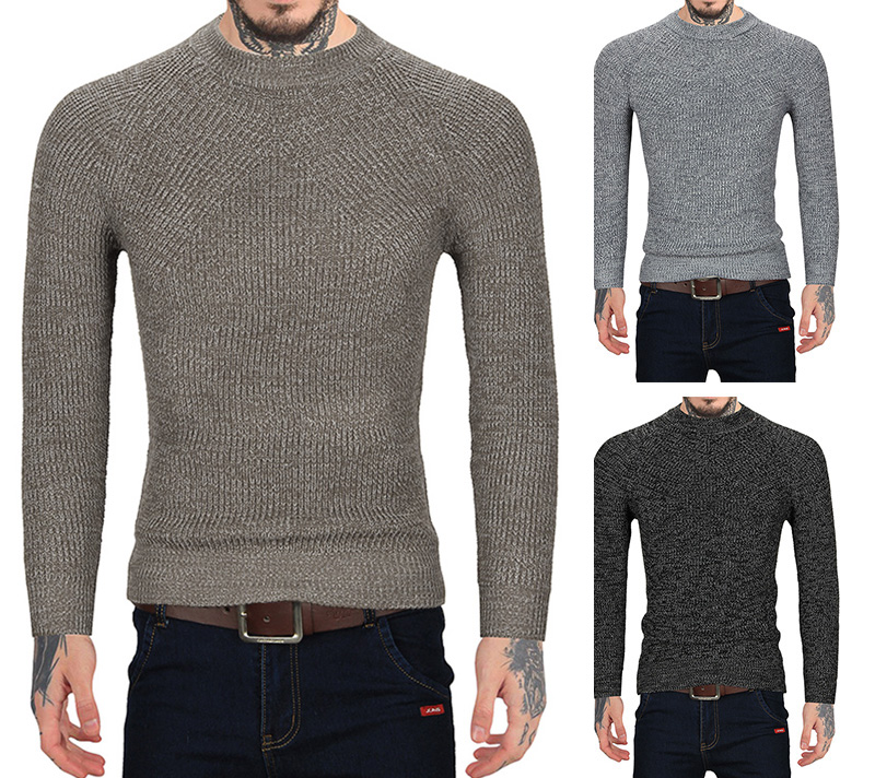 Raglan Sleeves Casual Pullover Sweater