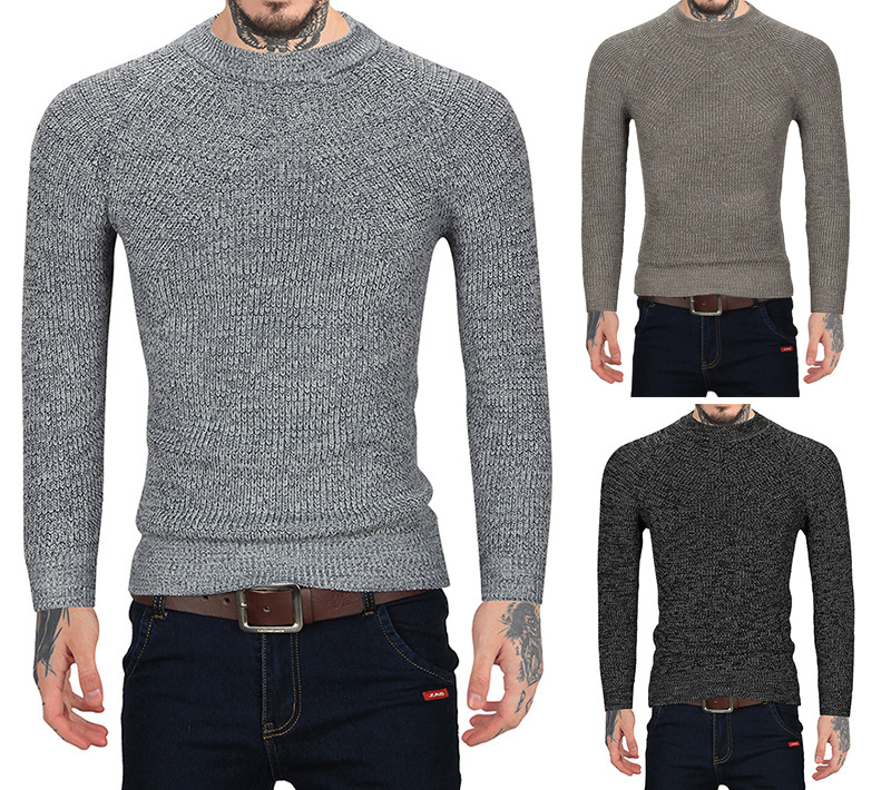 Raglan Sleeves Casual Pullover Sweater