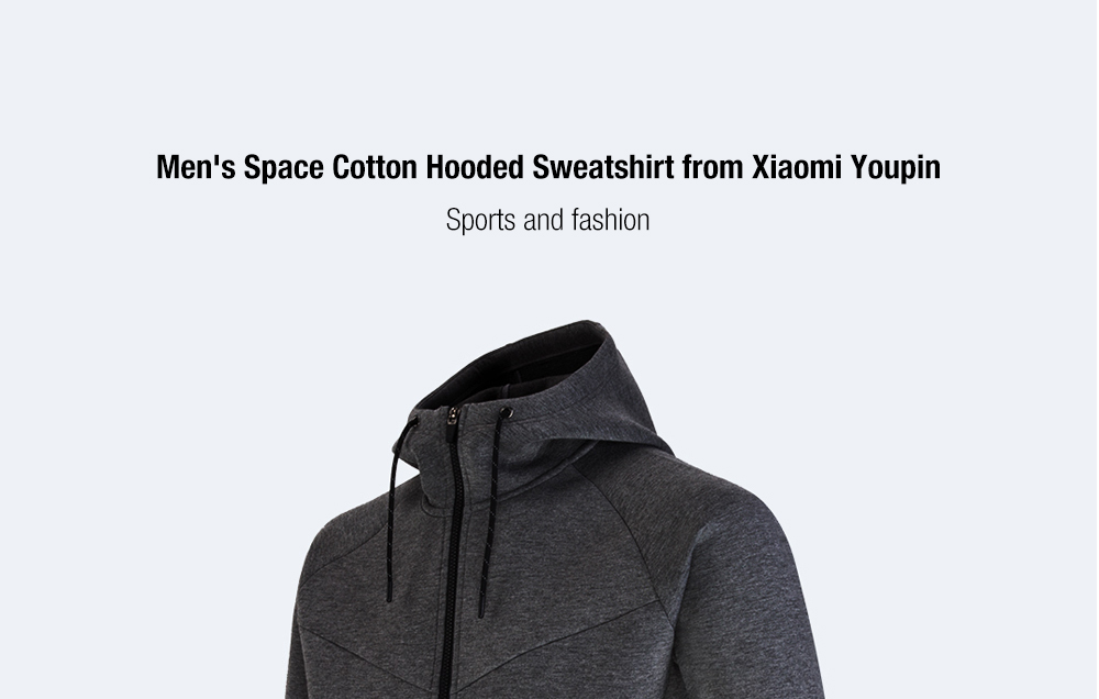Men's Space Cotton Hoodie from Xiaomi youpin