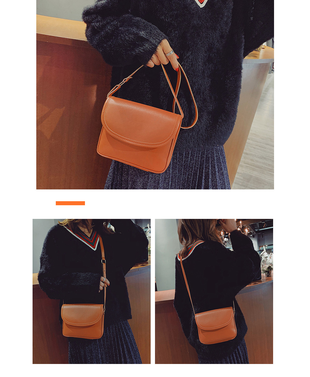 Guapabien Women PU Leather Versatile Girls Shoulder Crossbody Bag