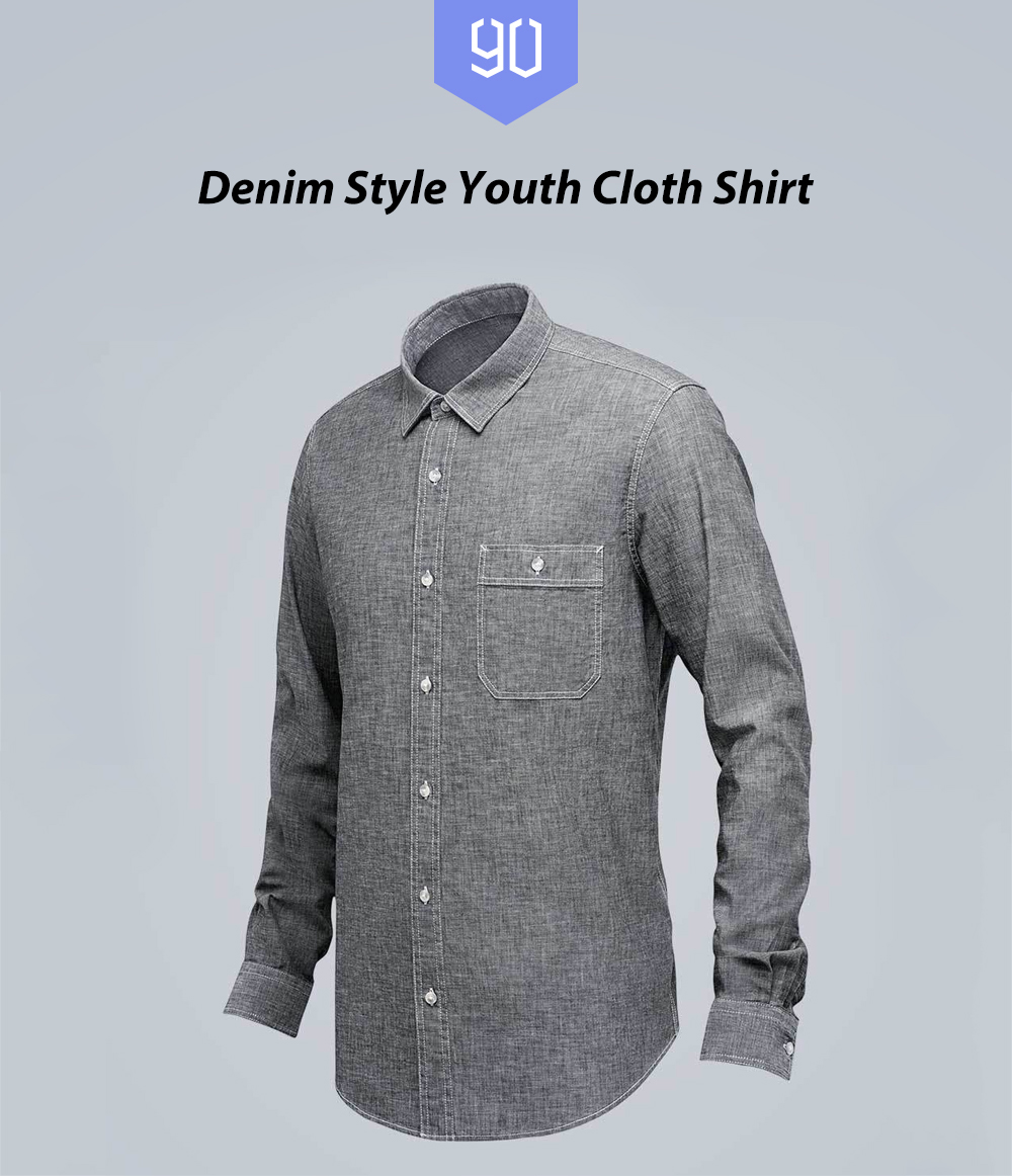 90FUN Denim Youth Shirt from Xiaomi youpin