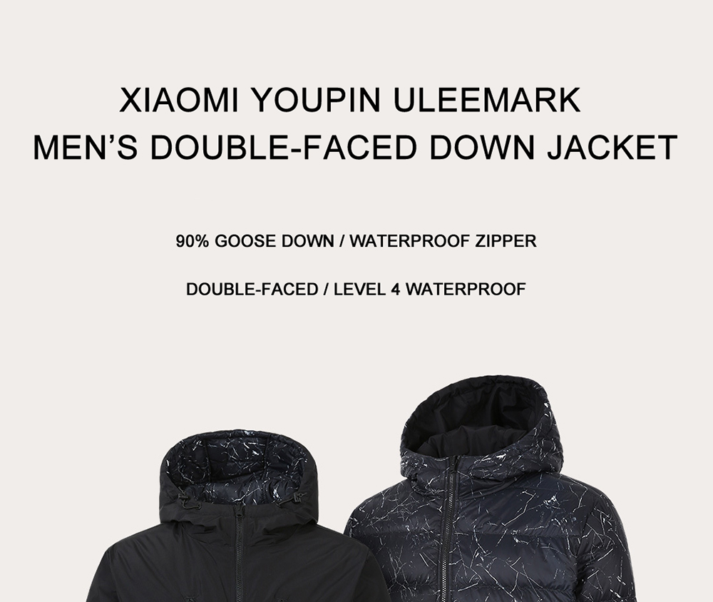 Xiaomi Youpin Uleemark Men's Double-faced Down Coat