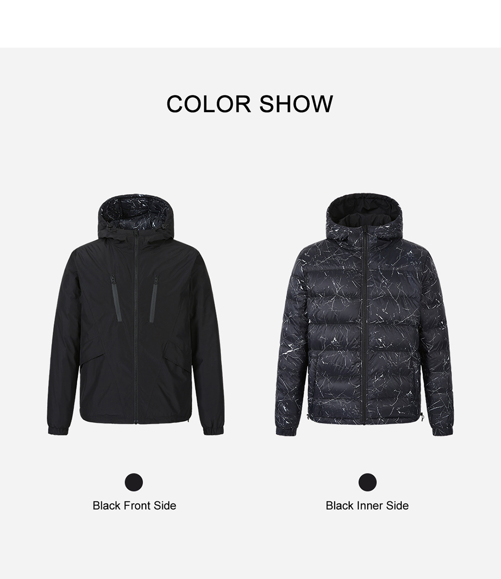 Xiaomi Youpin Uleemark Men's Double-faced Down Coat