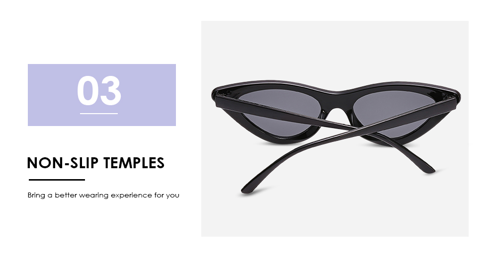 UV400 Cat Eye Small Triangle Sunglasses Eyewear Glasses for Women
