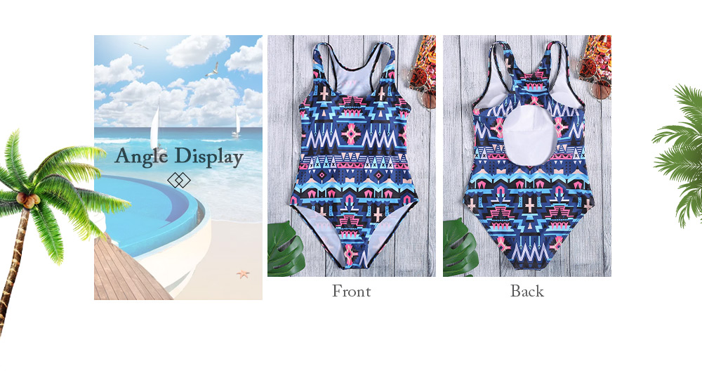 Ladies Bikini Swimsuit Women Swimwear Printing Beachwear Bathing Suit