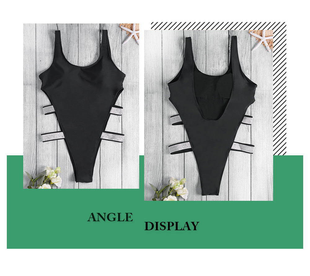 High-leg Padded Women Swimsuit