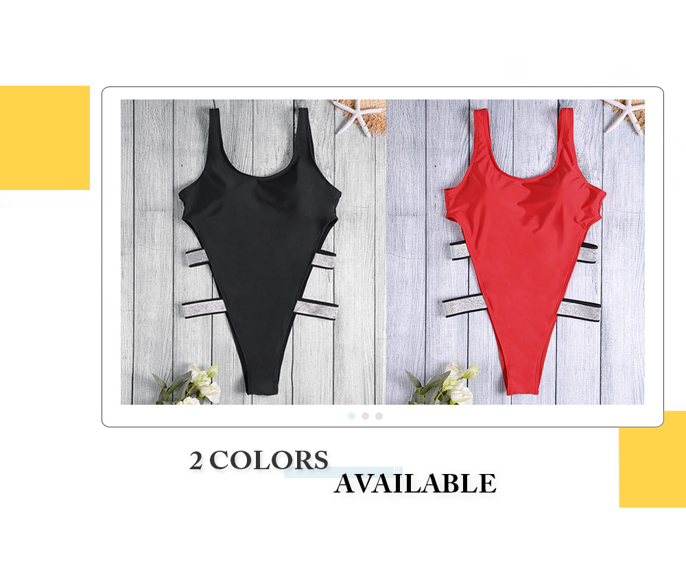 High-leg Padded Women Swimsuit