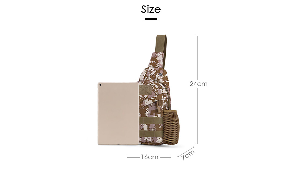 SOLDIERBLADE Multi-function Camouflage Outdoor Oblique Chest Single Shoulder Bag