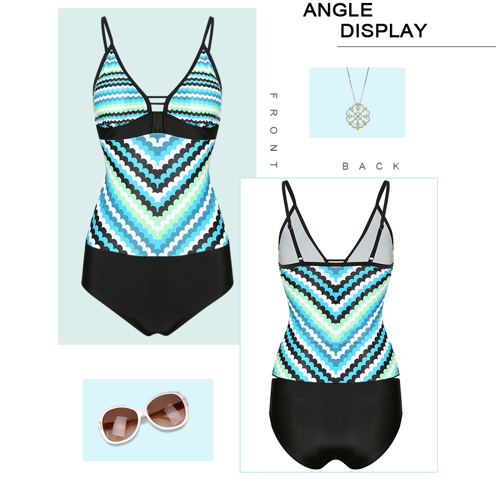 Keyhole Cami Tankini Set