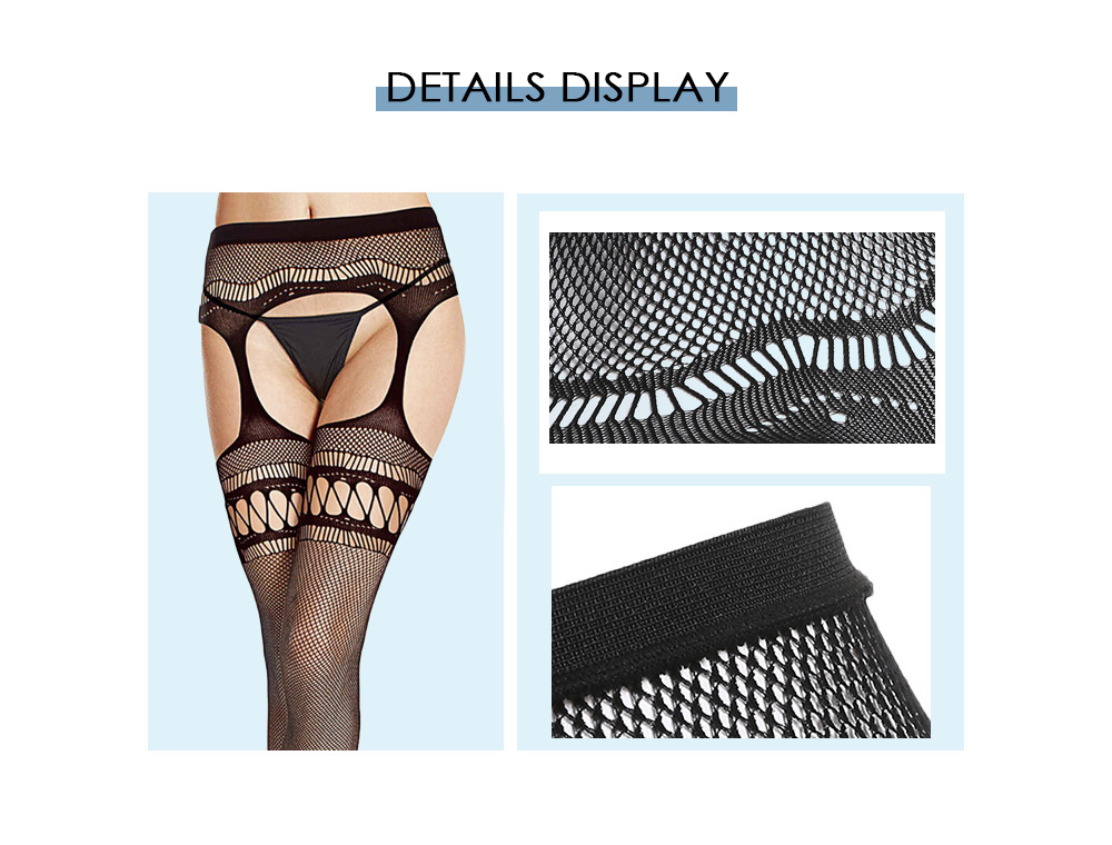 Fishnet Stockings Garters Leggings