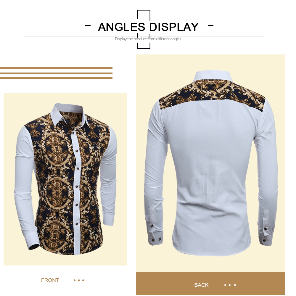 Slim-Fit Digital Print Shirt