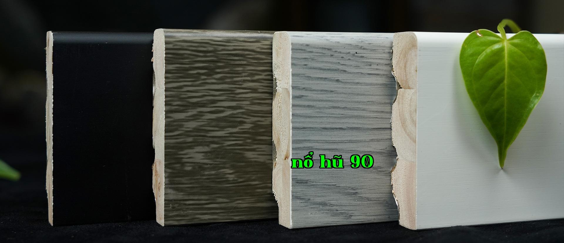 Tấm chân tường sơn gỗ keo - Dòng E