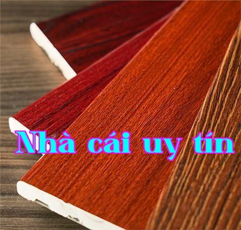 Tấm chân tường dán giấy gỗ keo - Dòng K6A