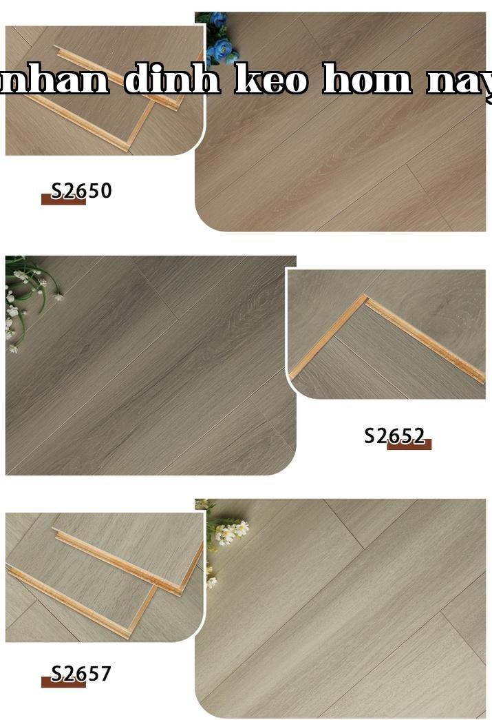 Sàn gỗ công nghiệp 3 lớp mới