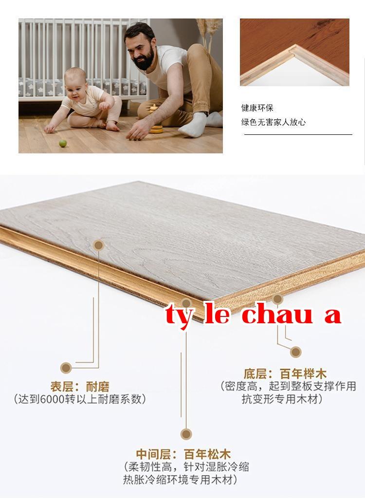 Sàn gỗ công nghiệp 3 lớp mới