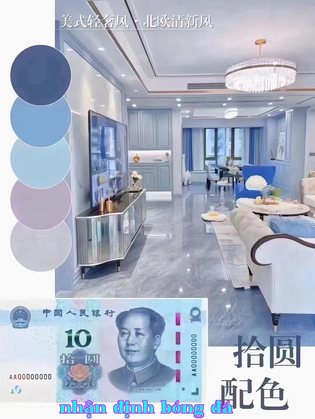 Phong cách trang trí màu sắc nhân dân tệ bạn thích mẫu nào
