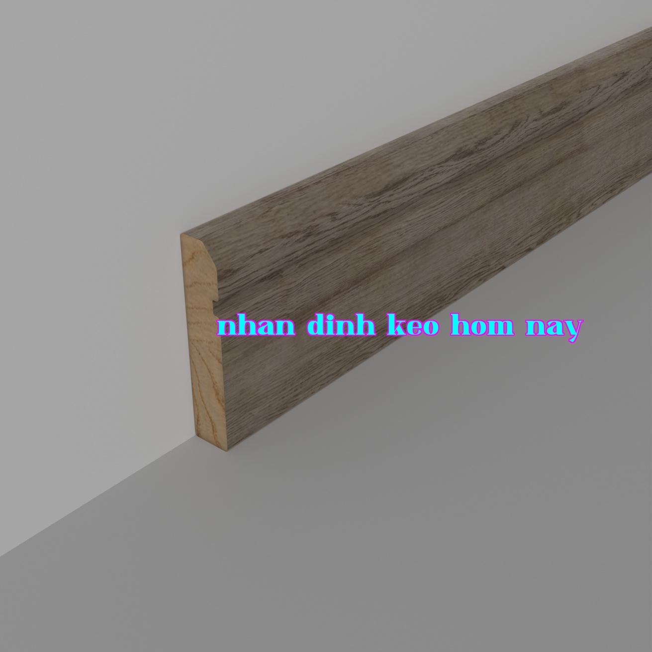 Lắp đặt chân tường gỗ tự nhiên tùy chỉnh