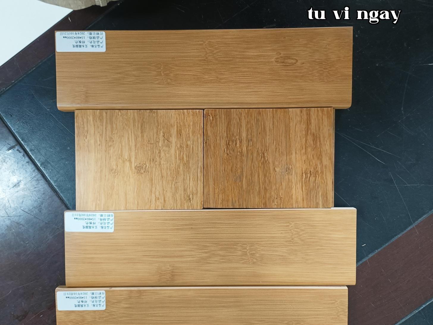 Nẹp chân tường tùy chỉnh - Làm mẫu tre gỗ